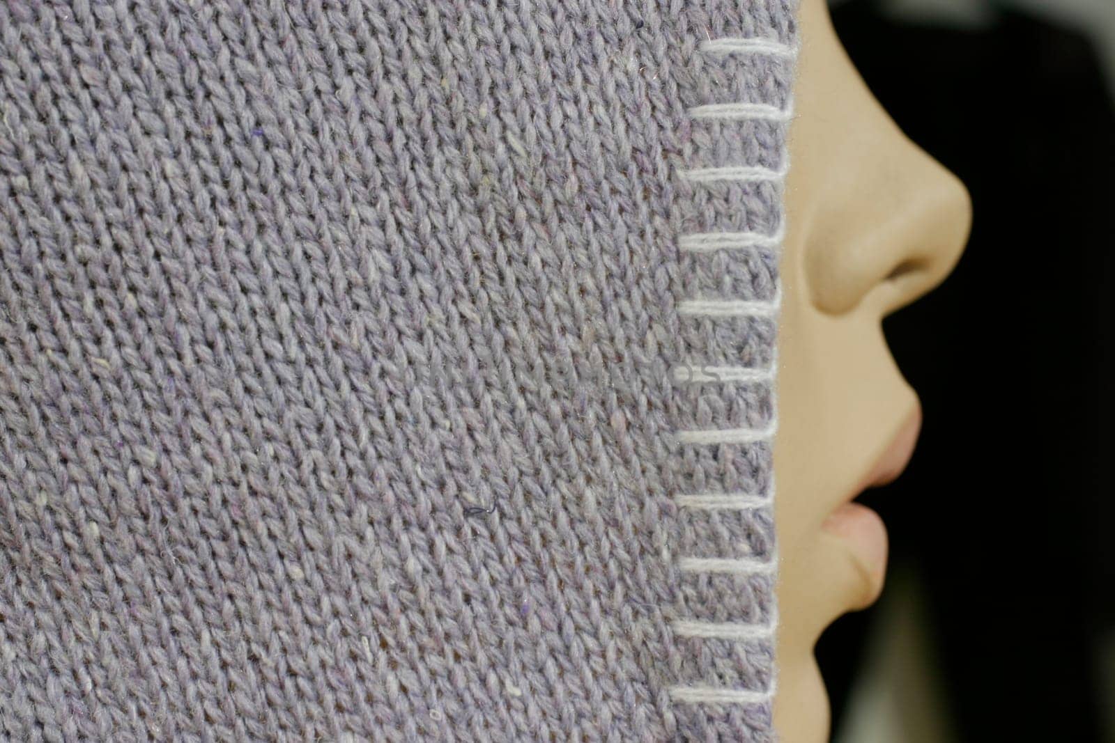 Mannequin with hood