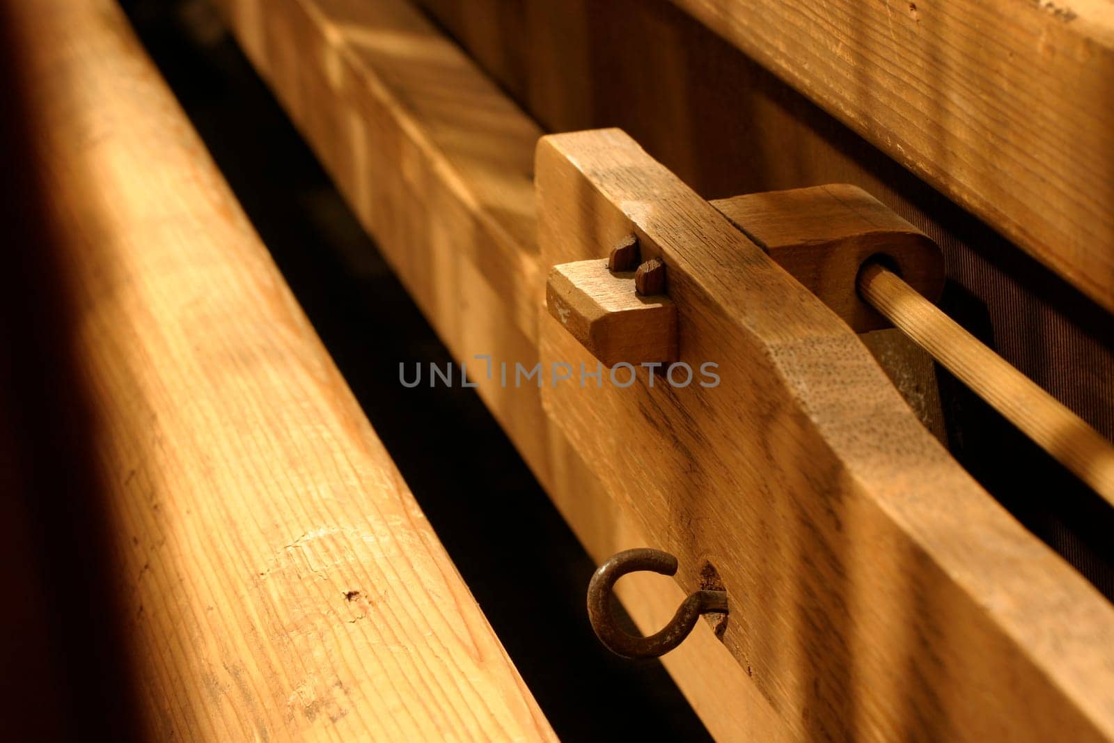 Wooden loom