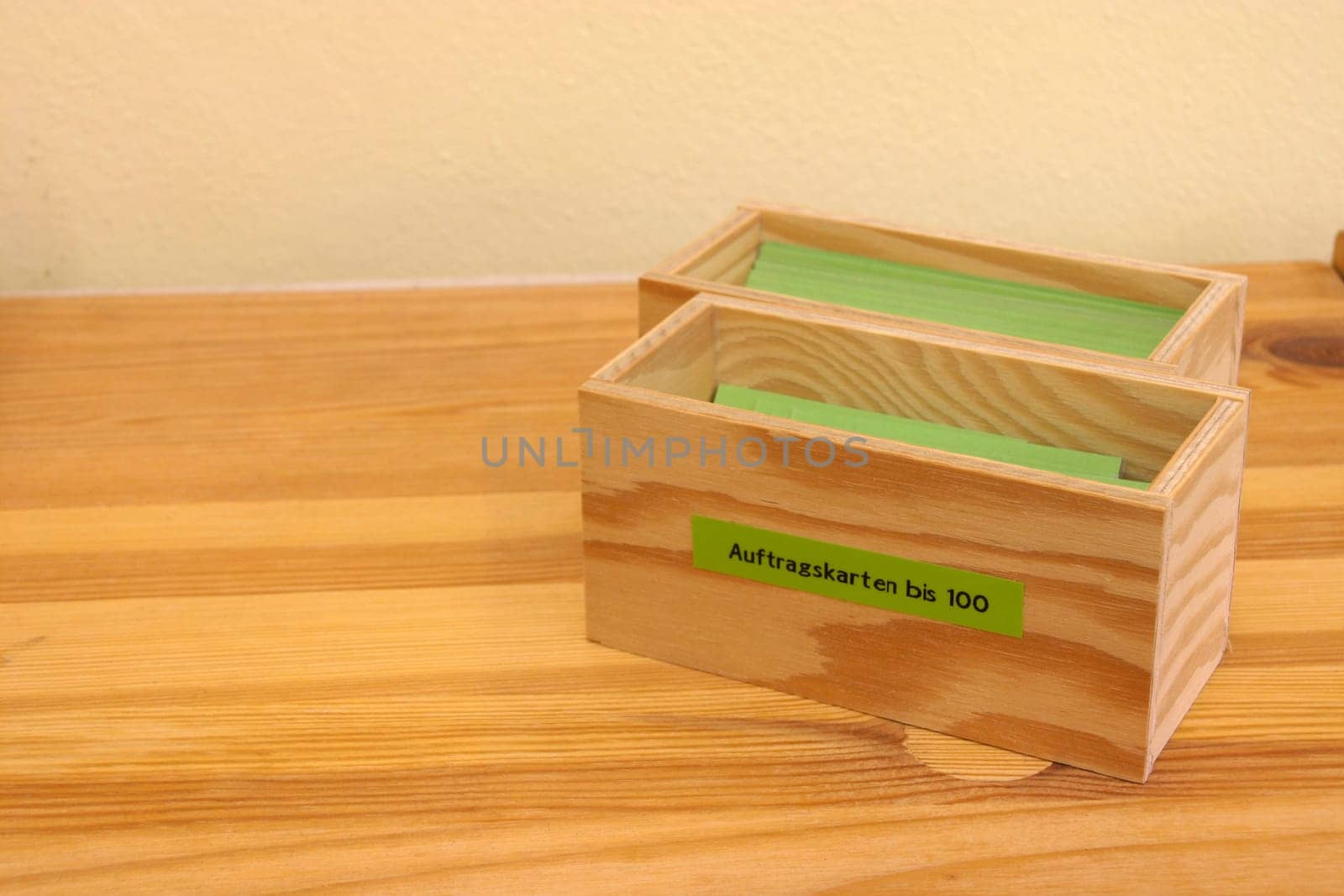 Card index box
