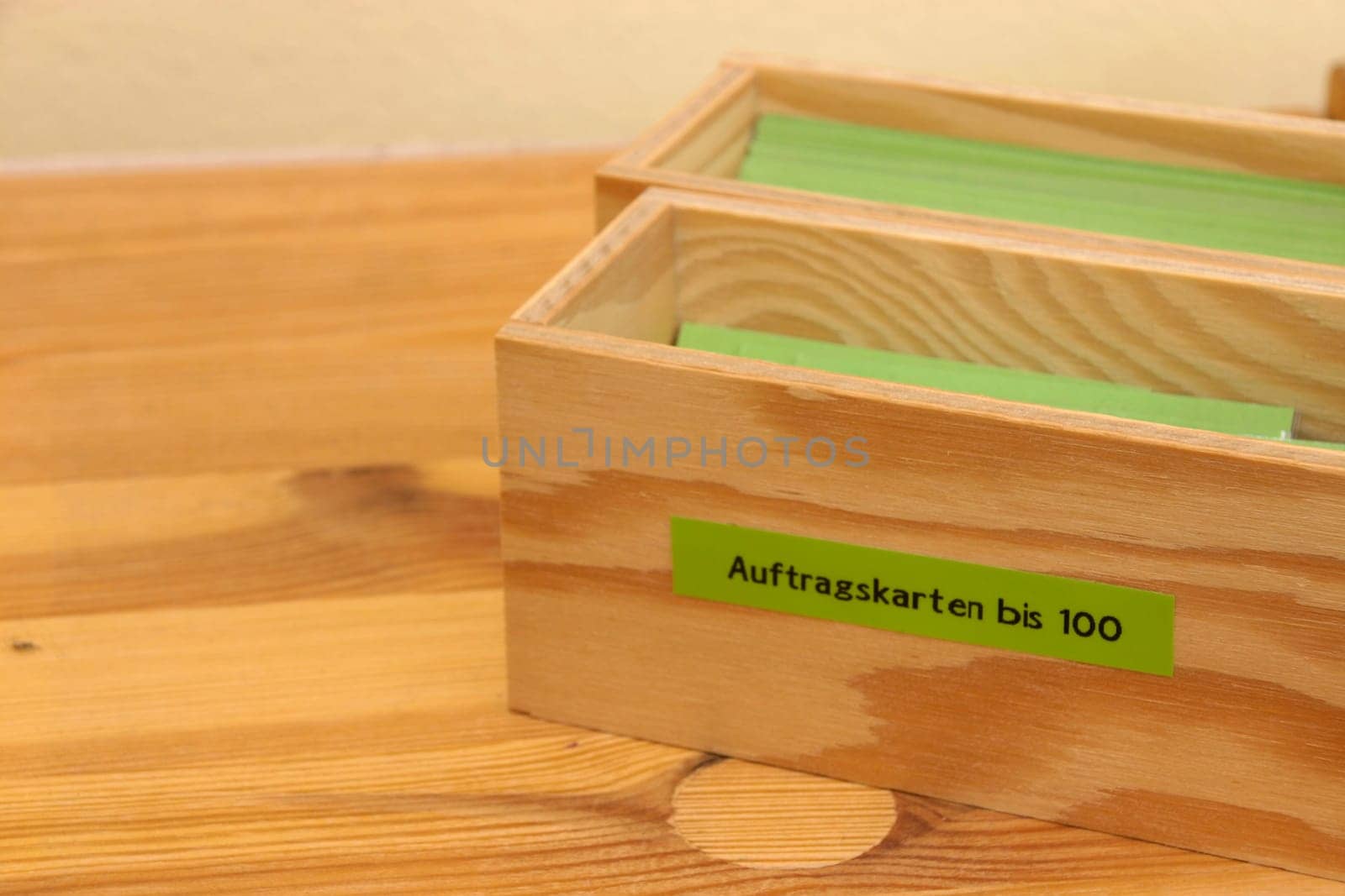 Card index box