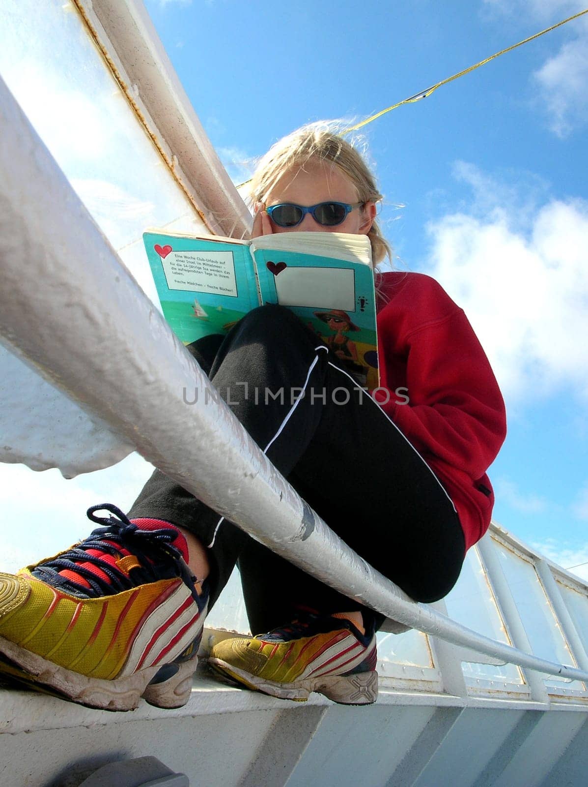 Girl with a book