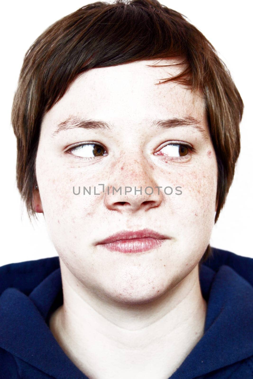 Woman,looking to the side