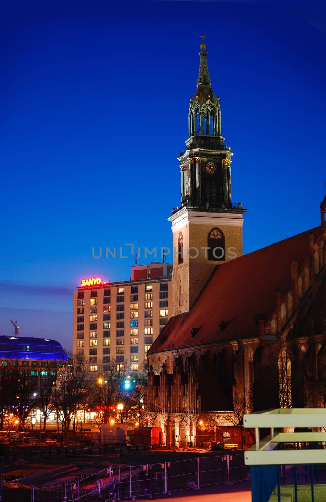 Alexanderplatz with St. Mary's Church