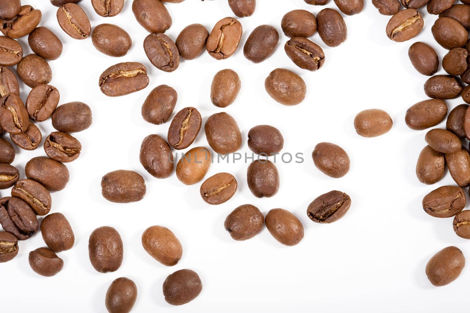 Espresso beans distributed