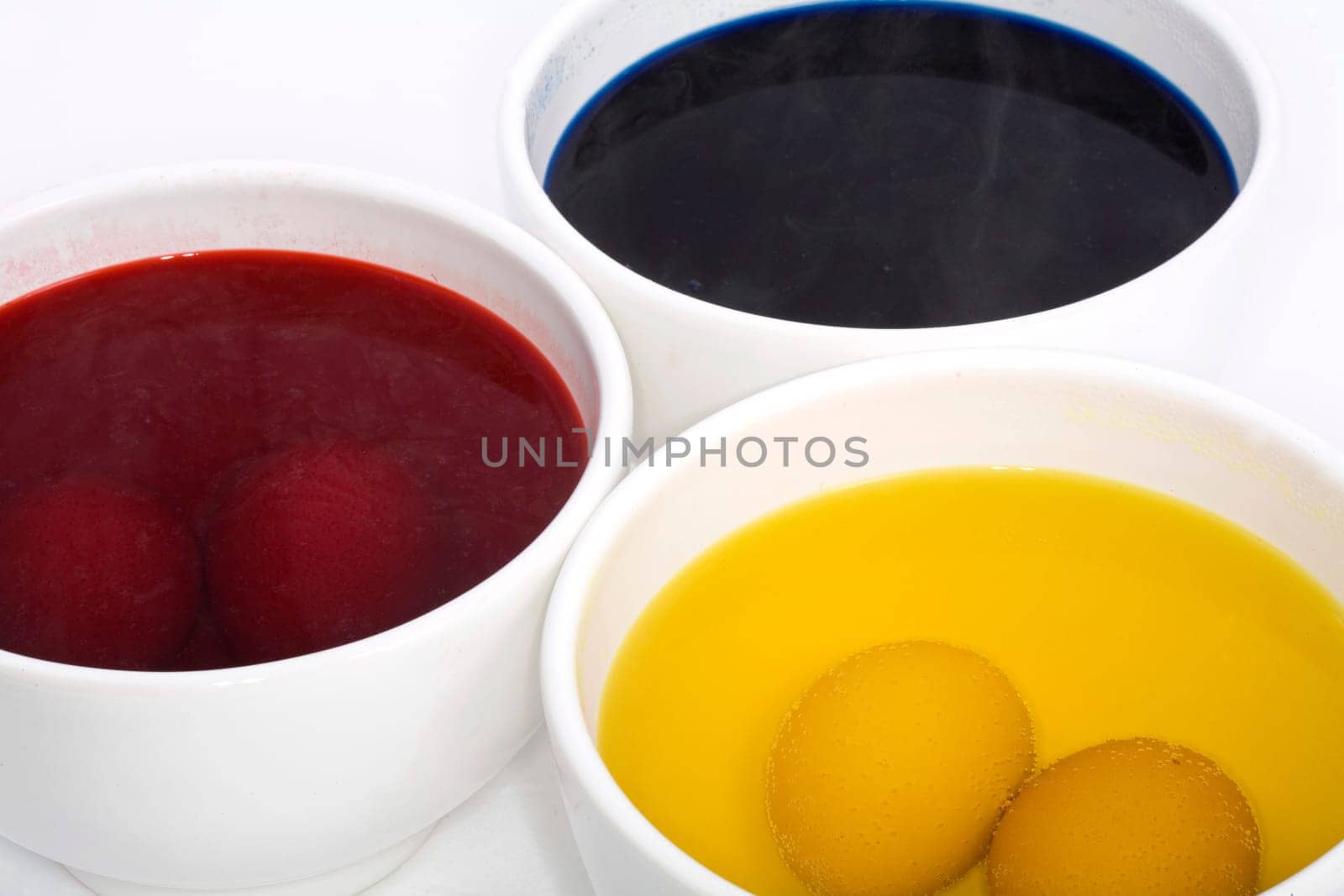 Dyeing eggs