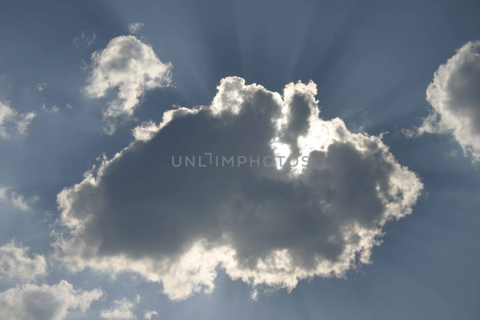 Sky with clouds