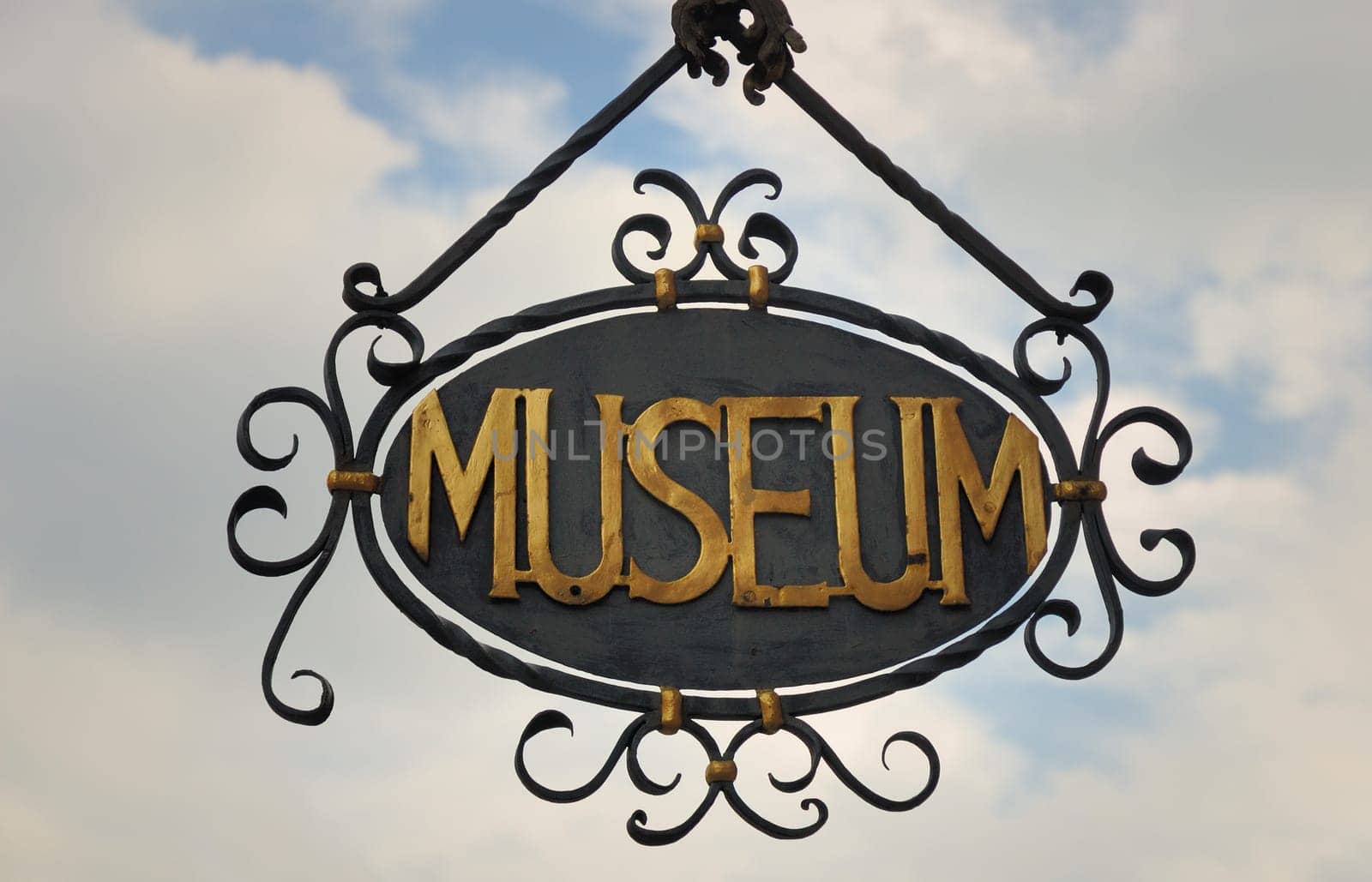 Museum sign