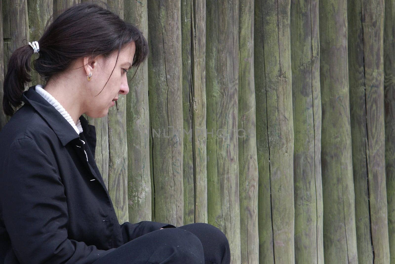Thoughtful woman