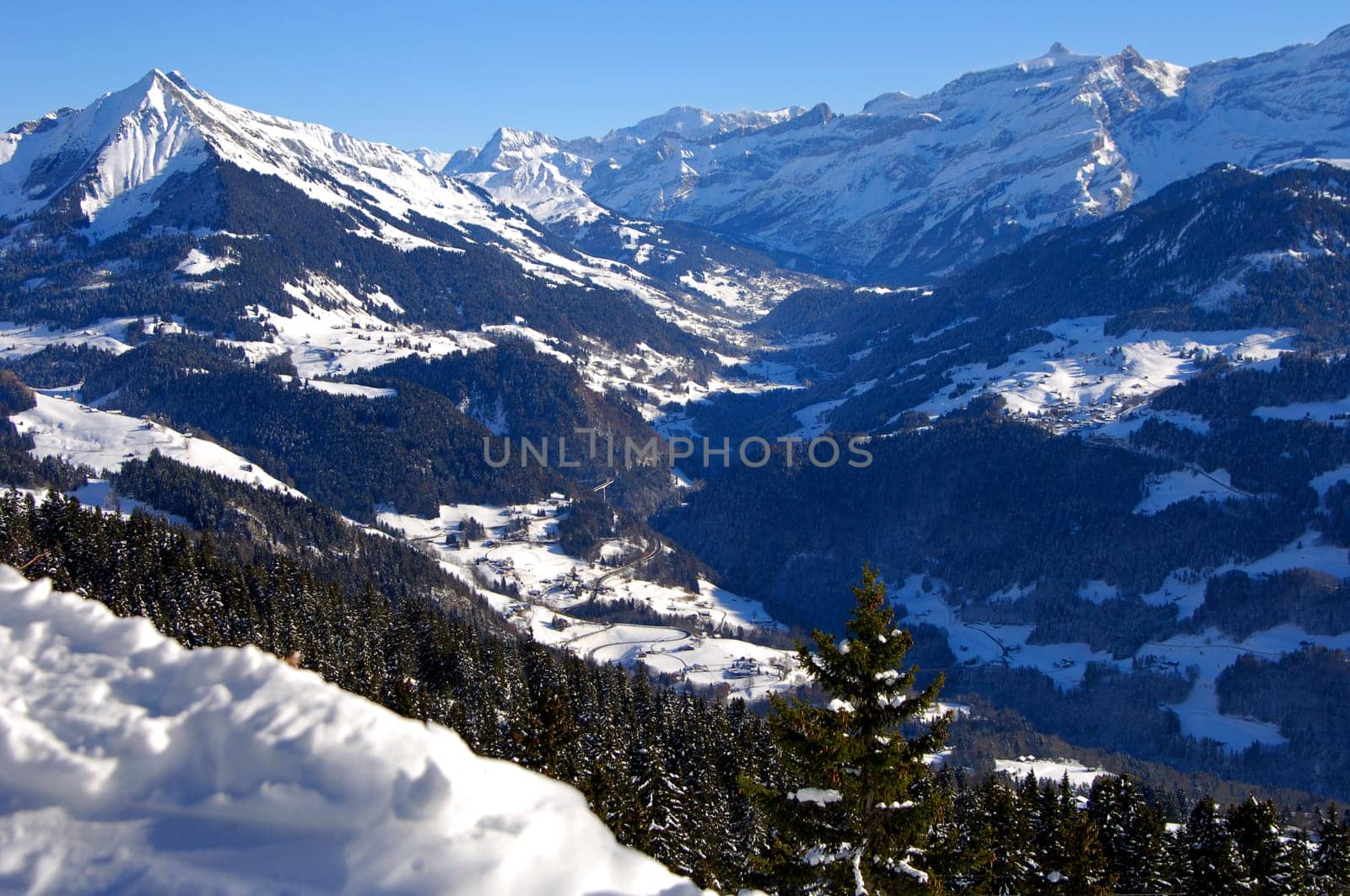 Les Diablerets mountain landscape
