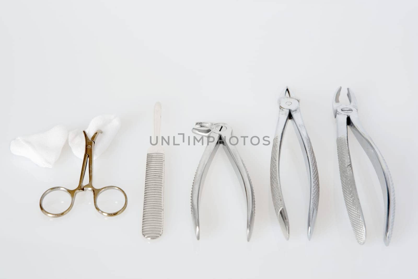 Instruments from the dentist