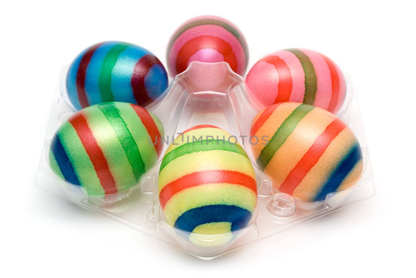 Six-pack of Easter eggs