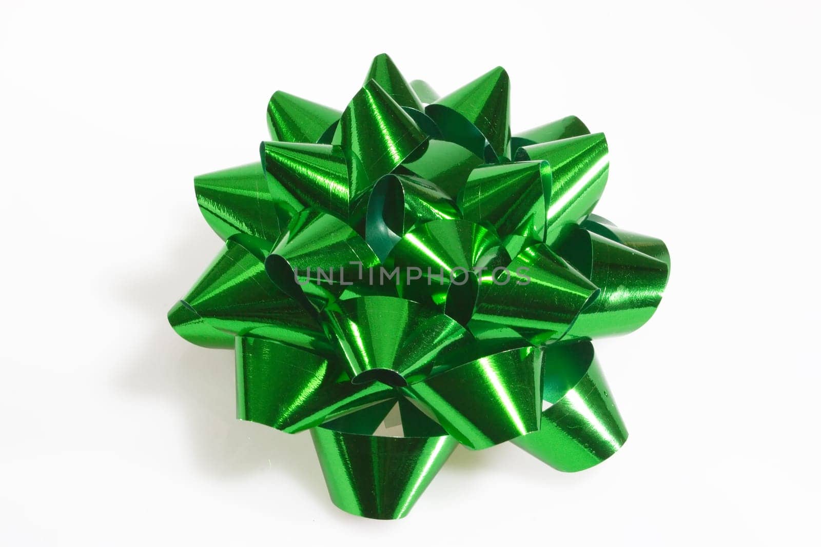 Green Gift Bow
