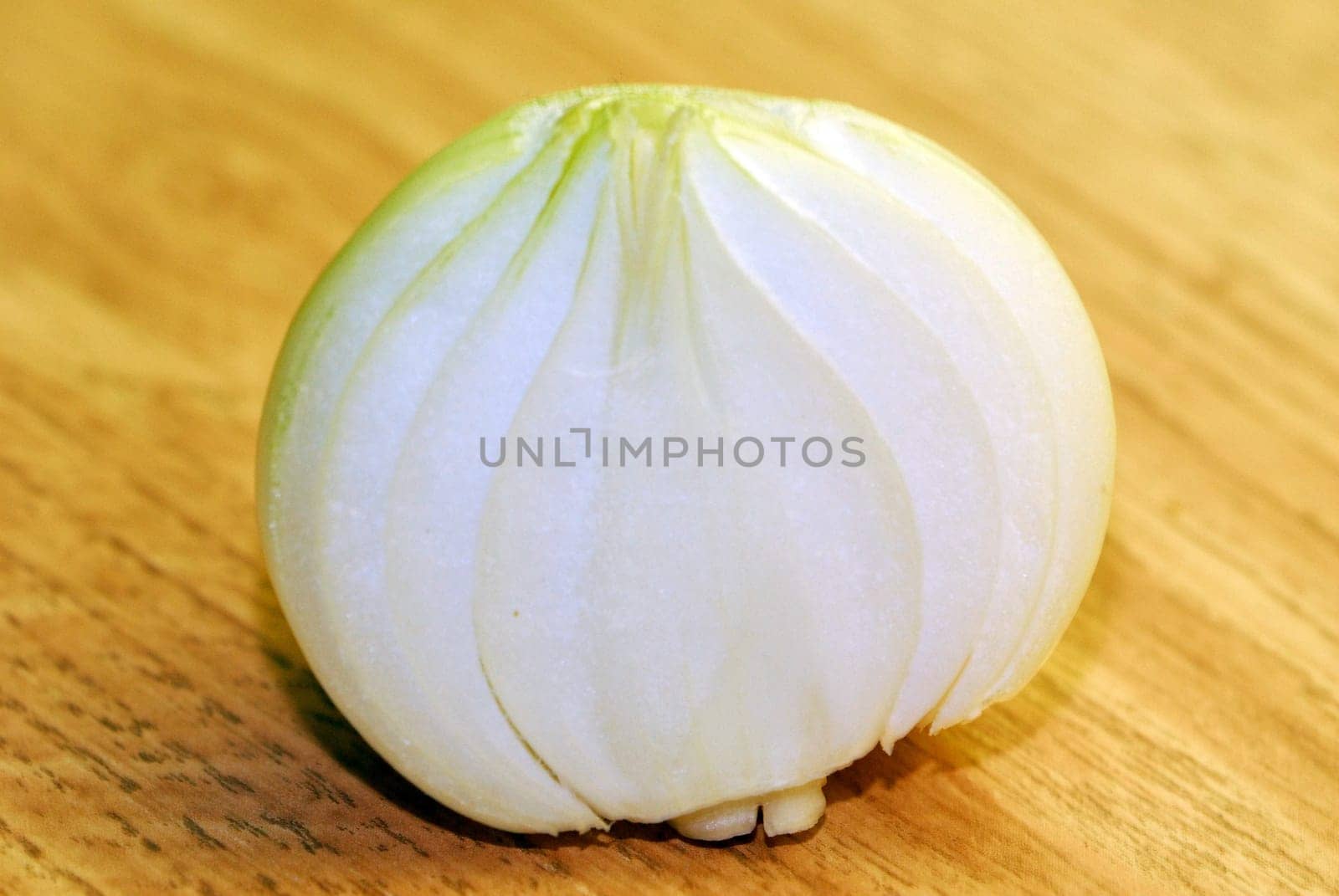 halved onion