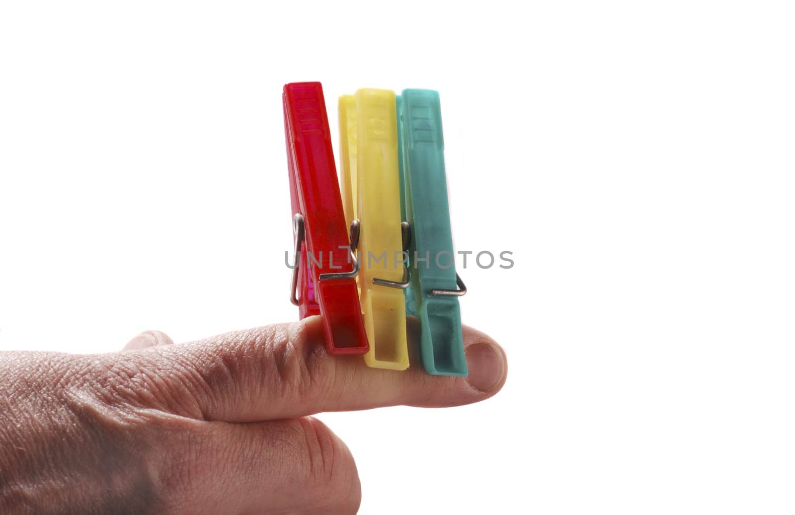 Fingers with clamps
