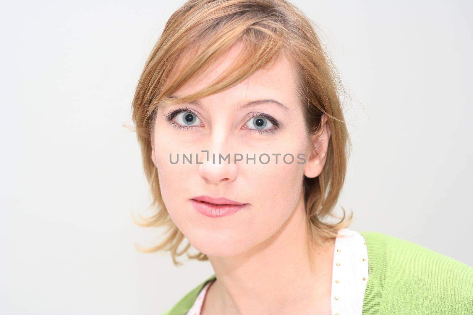 blonde woman