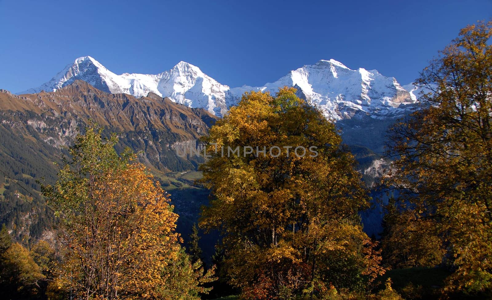 from left to right - Eiger - Mönch - Jungfrau