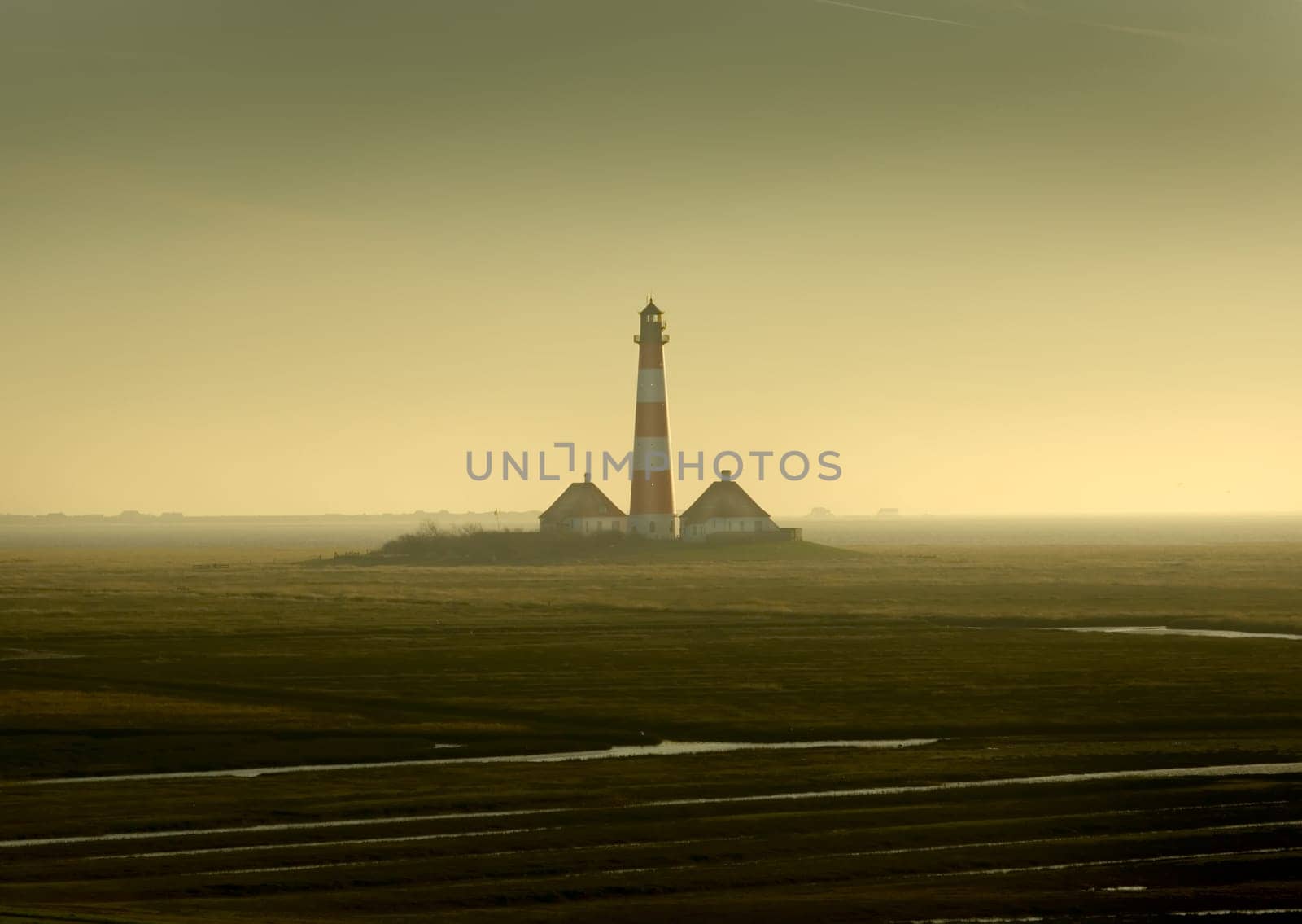 Evening sun in Westerhever