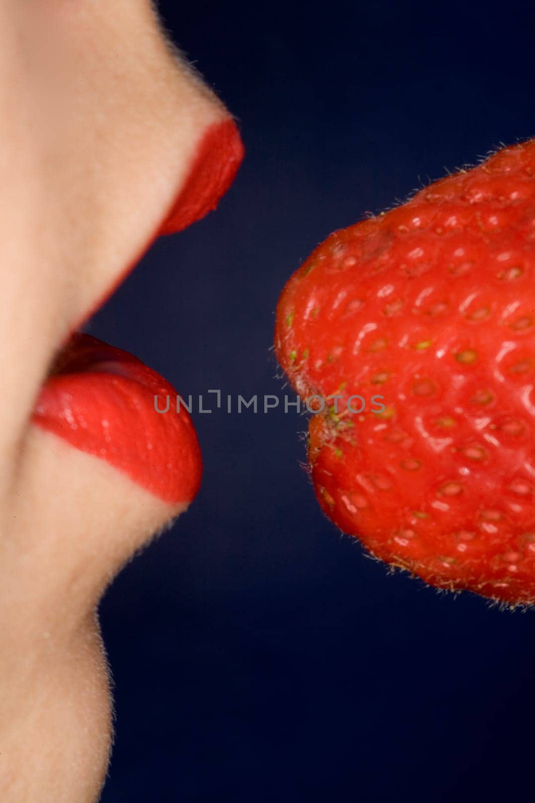 Strawberry mouth