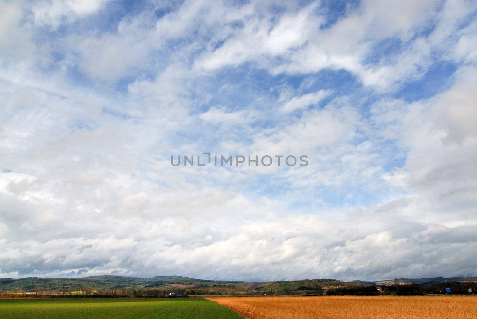 Sky over the Bavarian Forest