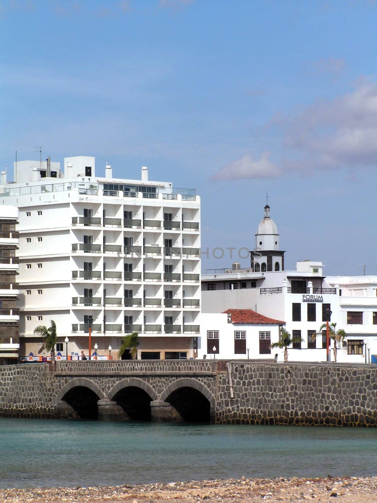 Cityscape-Arrecife ,with church