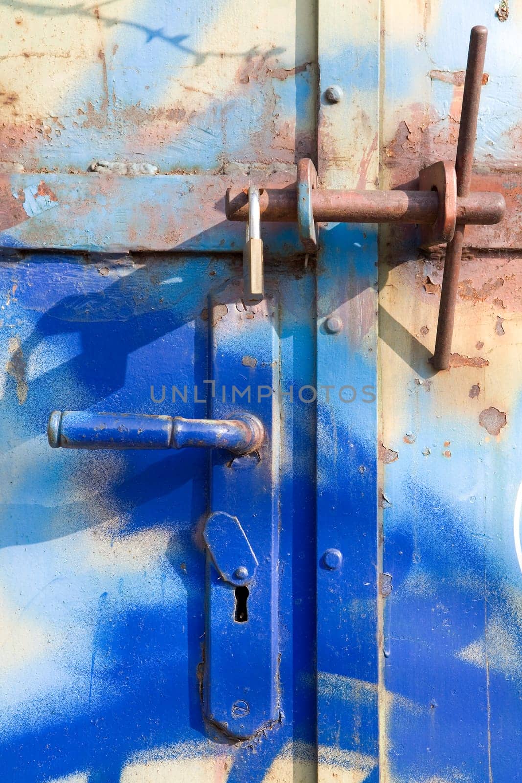Old door lock