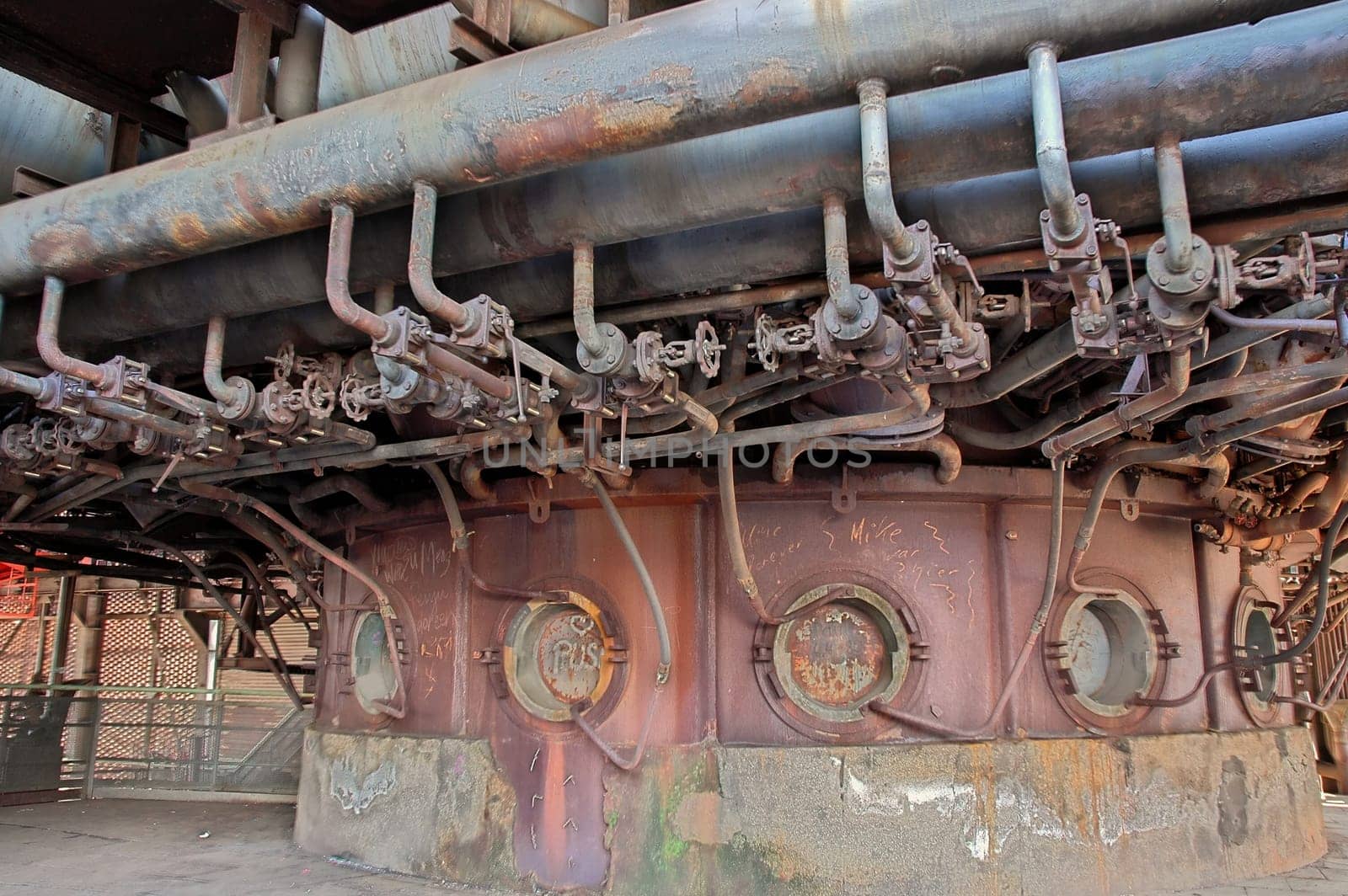 Blast furnace detail in the LaPaDu