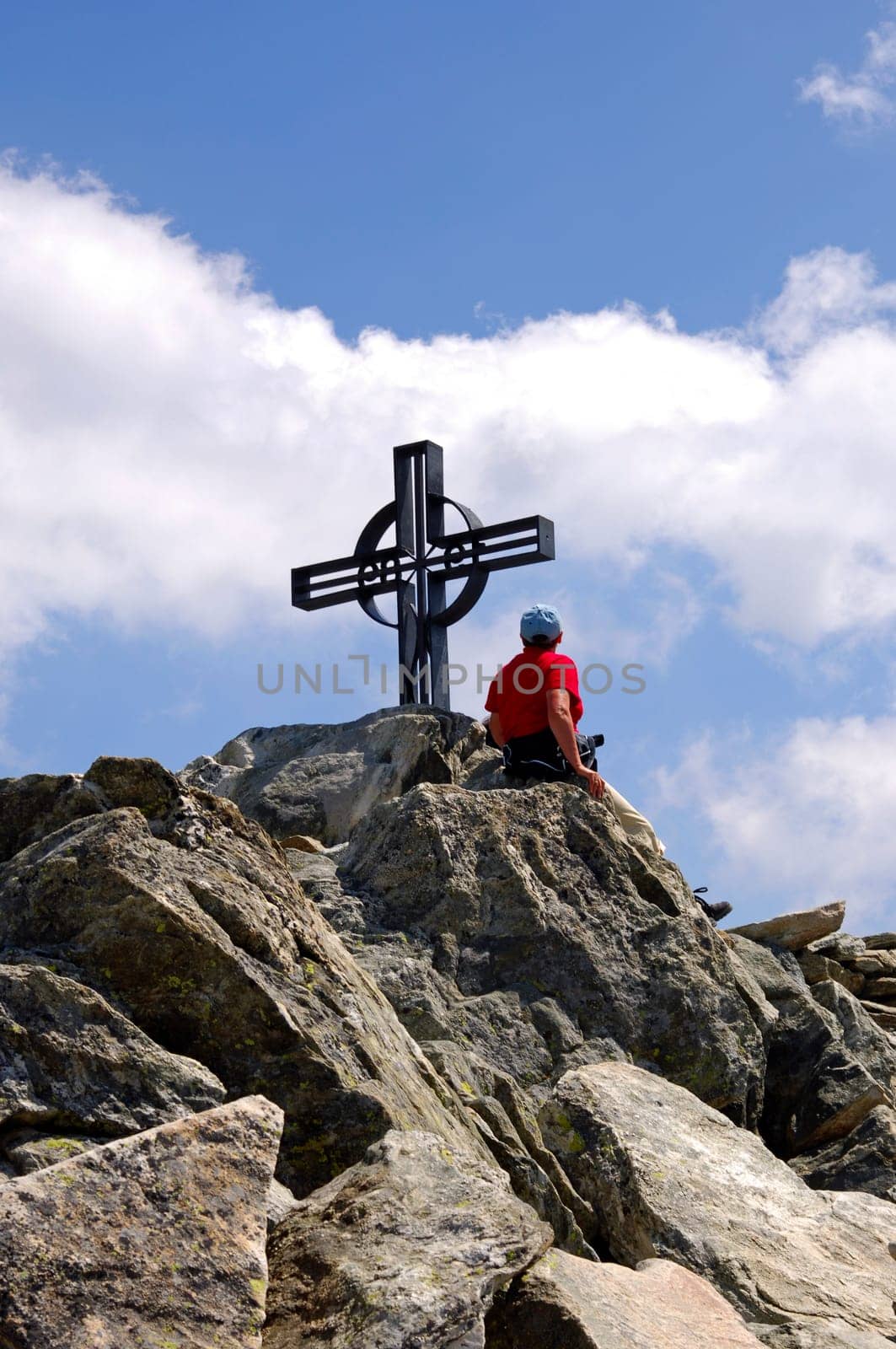 Gipfelkreuz,Eggishorn,Valais,Switzerland