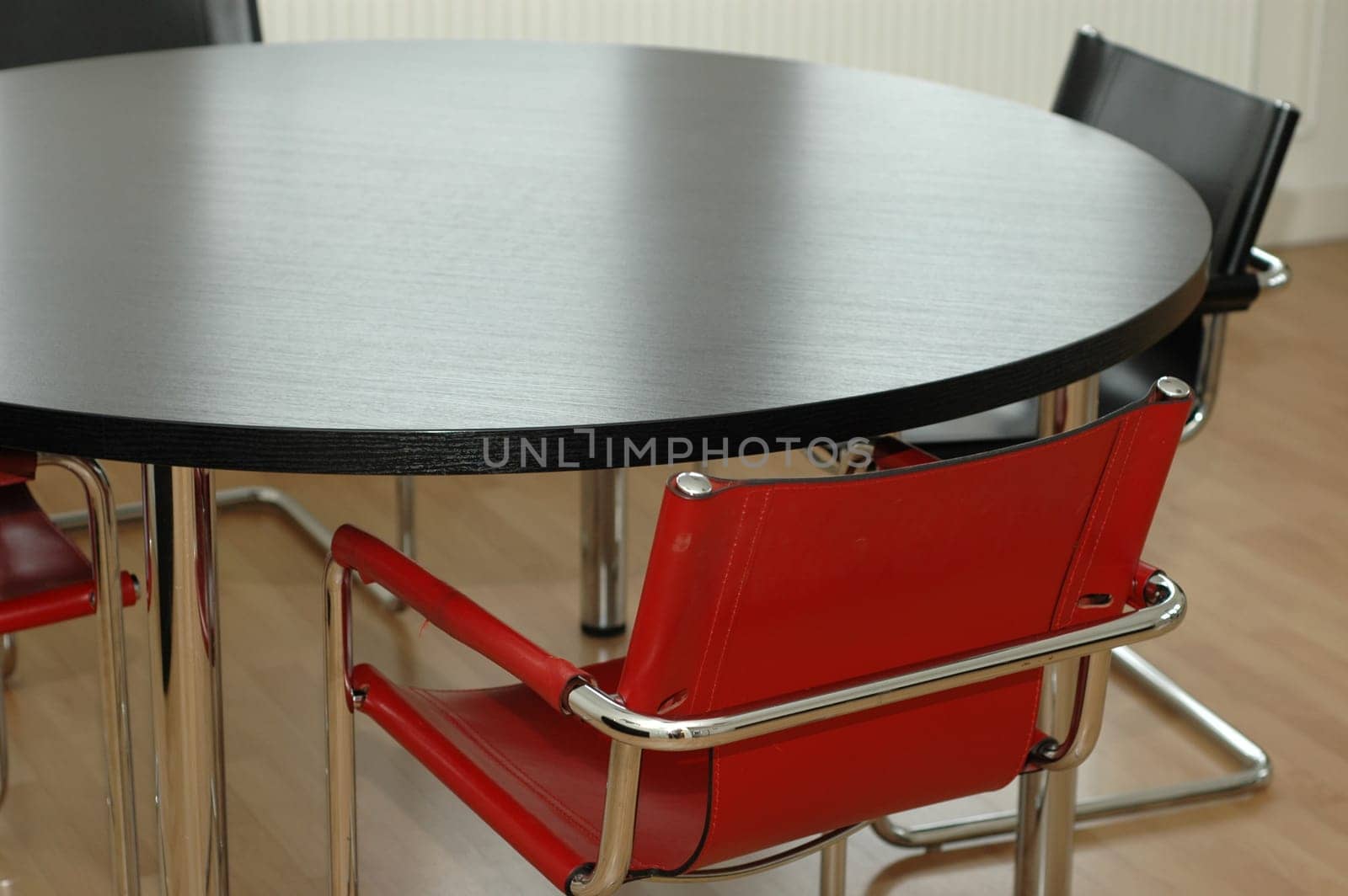 black table