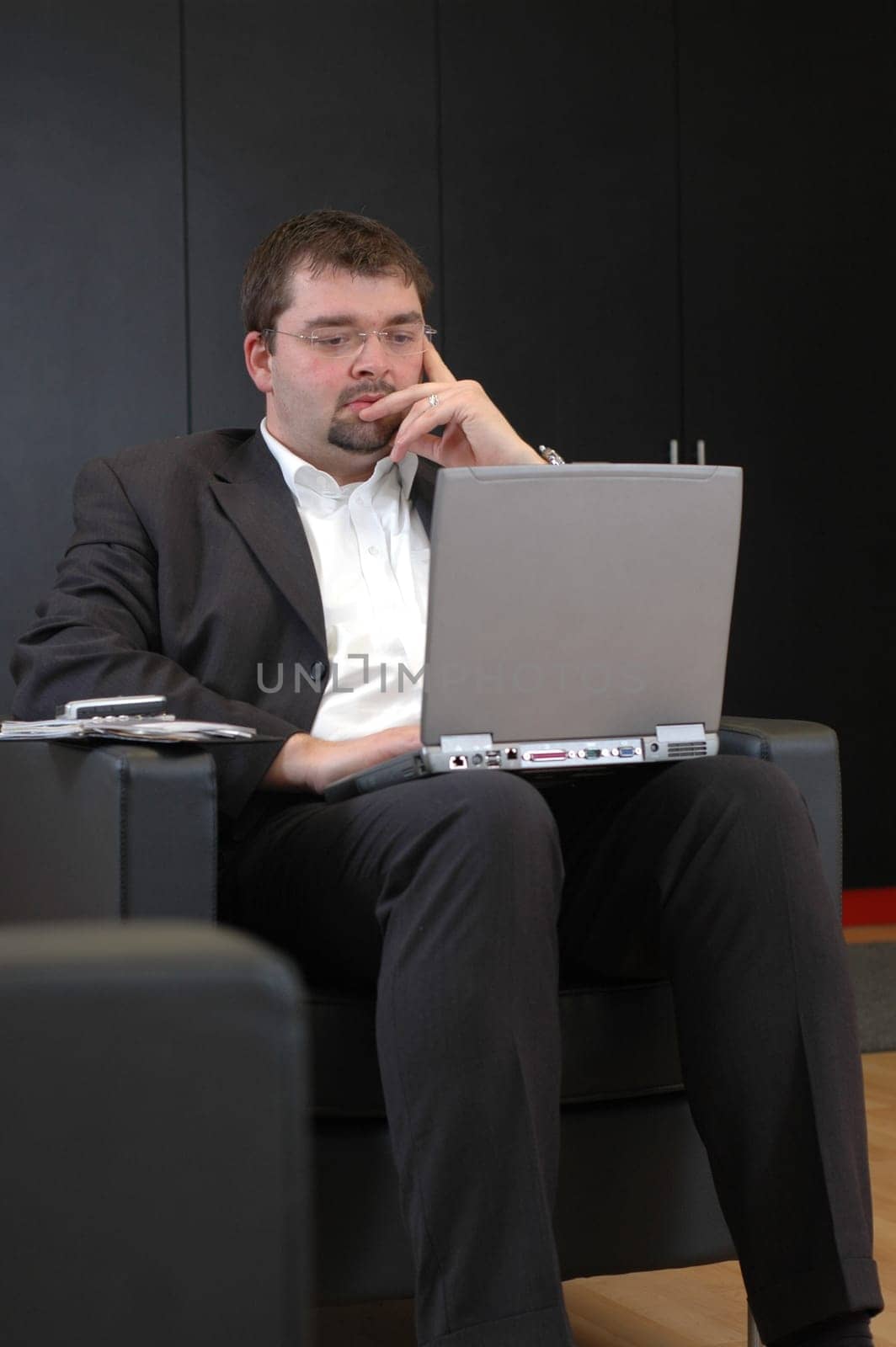 Man at the laptop
