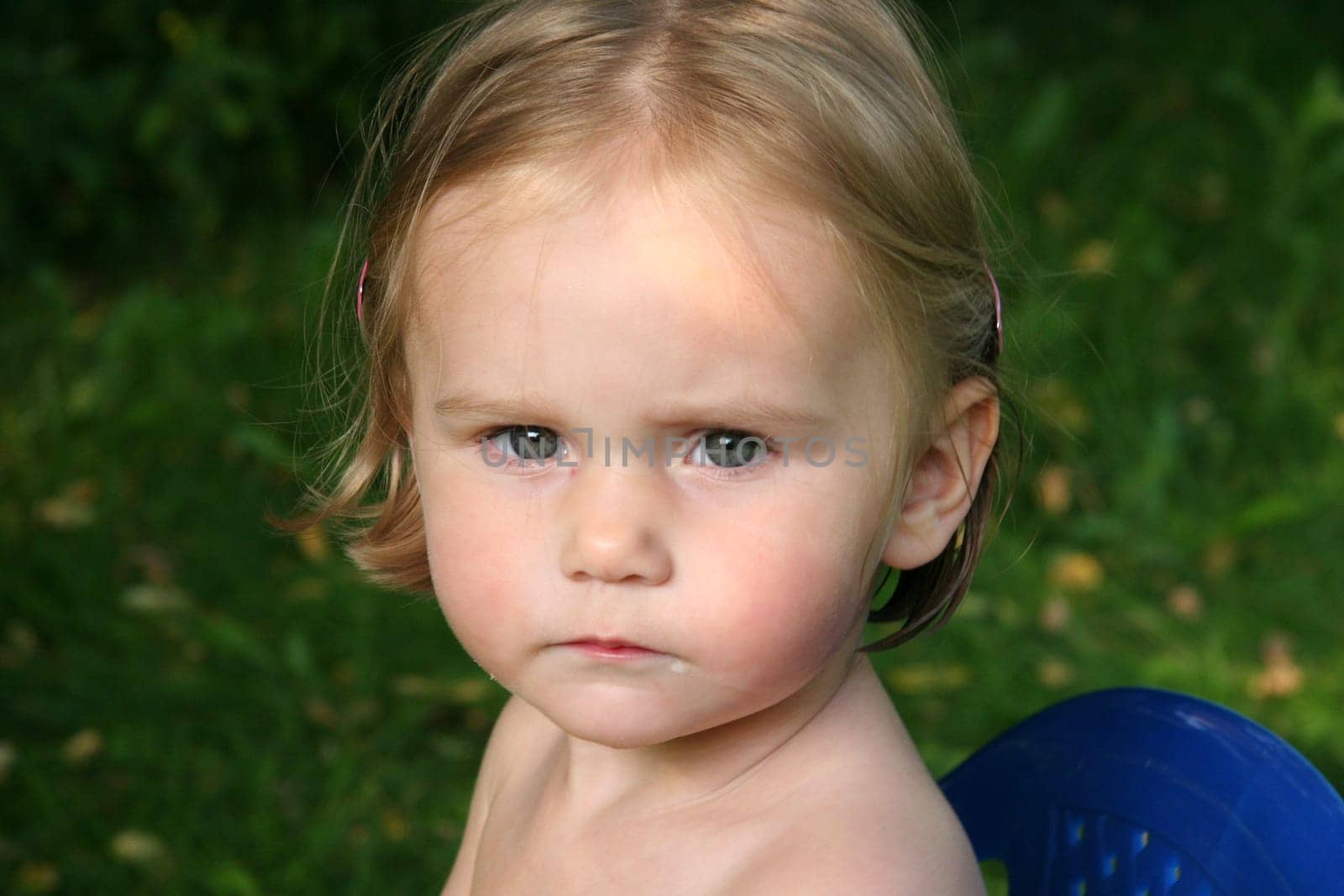 pouting child