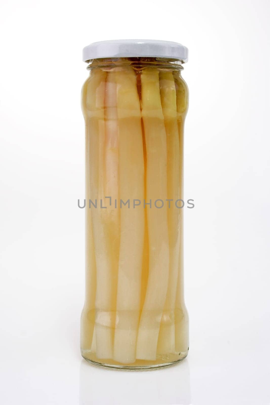 Asparagus in a jar