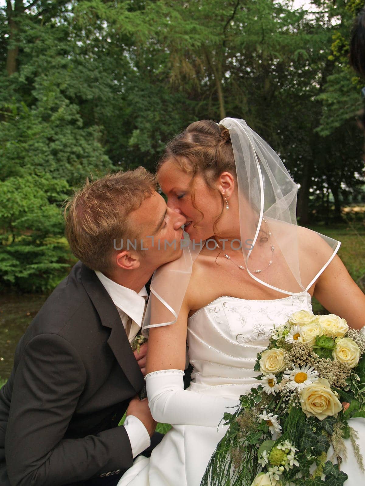 a kiss