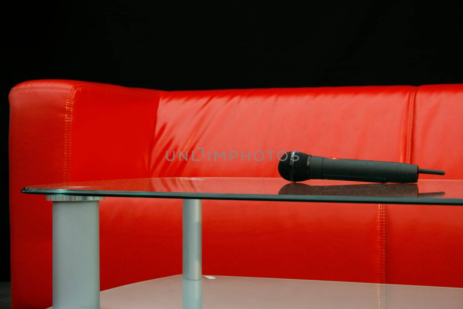 Microphone and sofa
