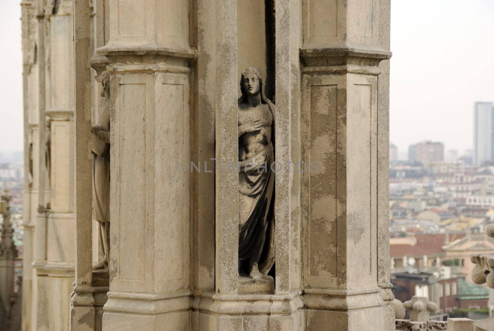 Statue at the Duomo of Milan