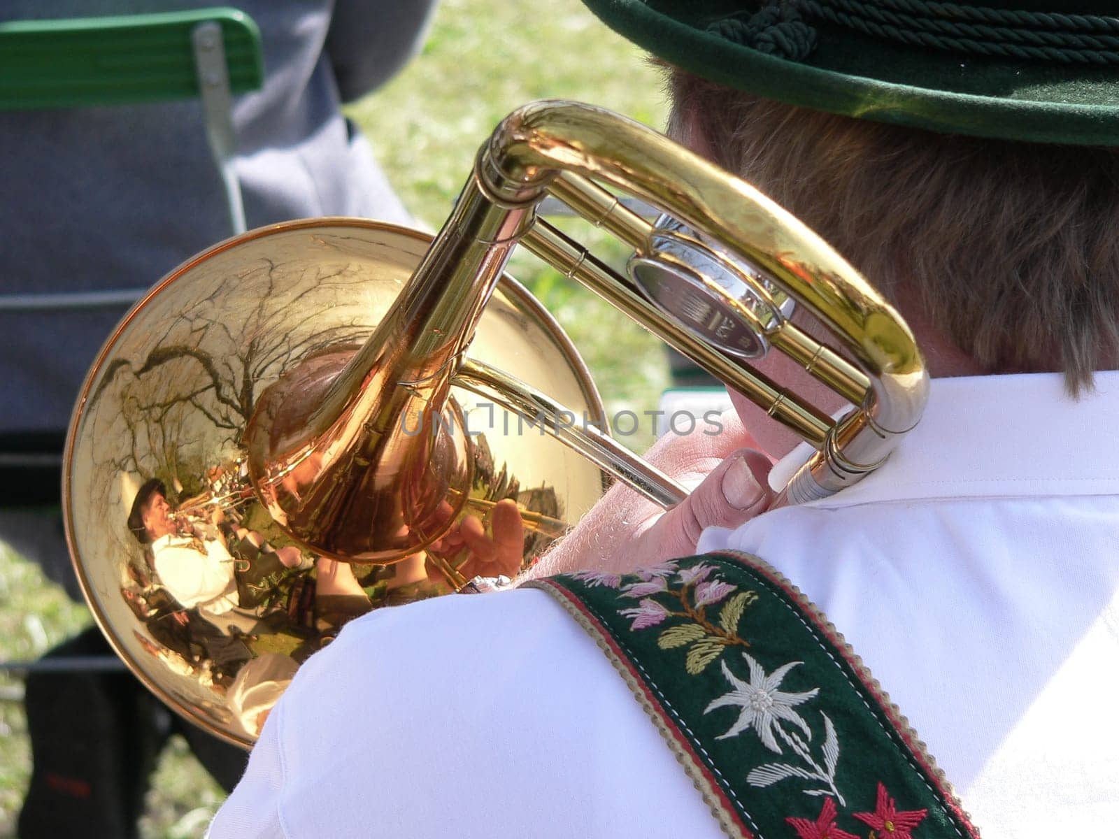 The man with the trumpet