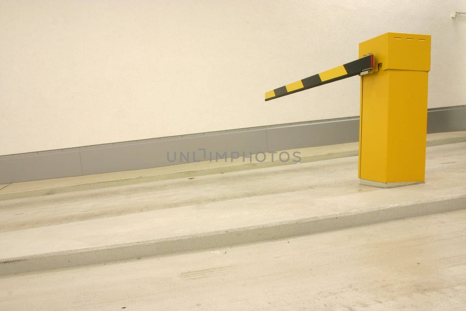 Barrier of an underground car park