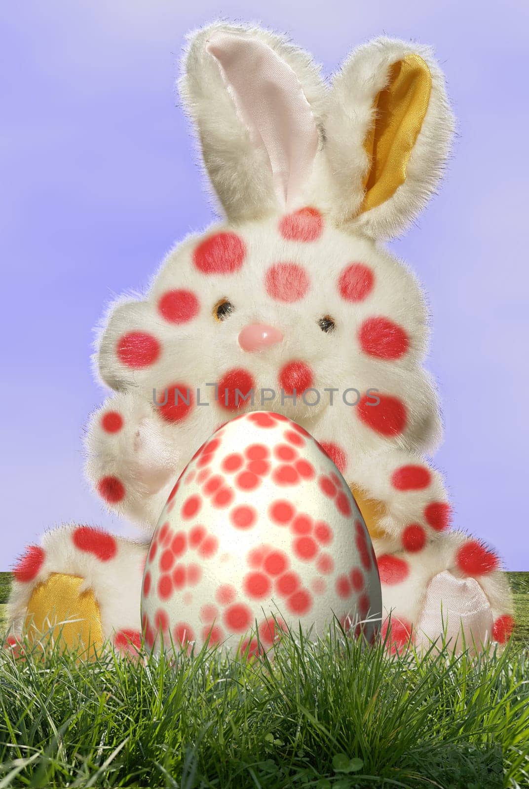Unfortunately,the bunny just had the measles,but still did his job on time.