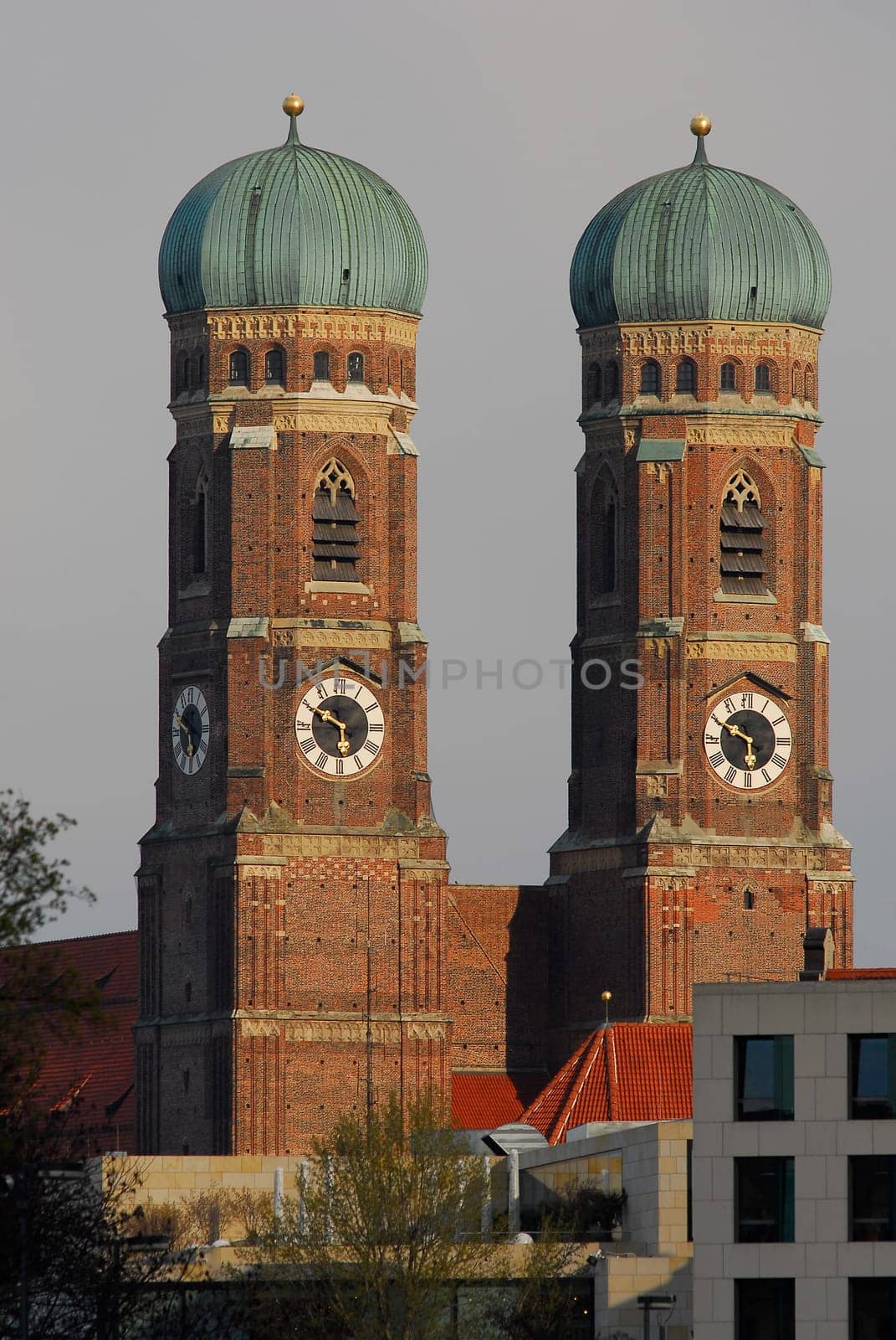 ... seen in Munich from the west...
