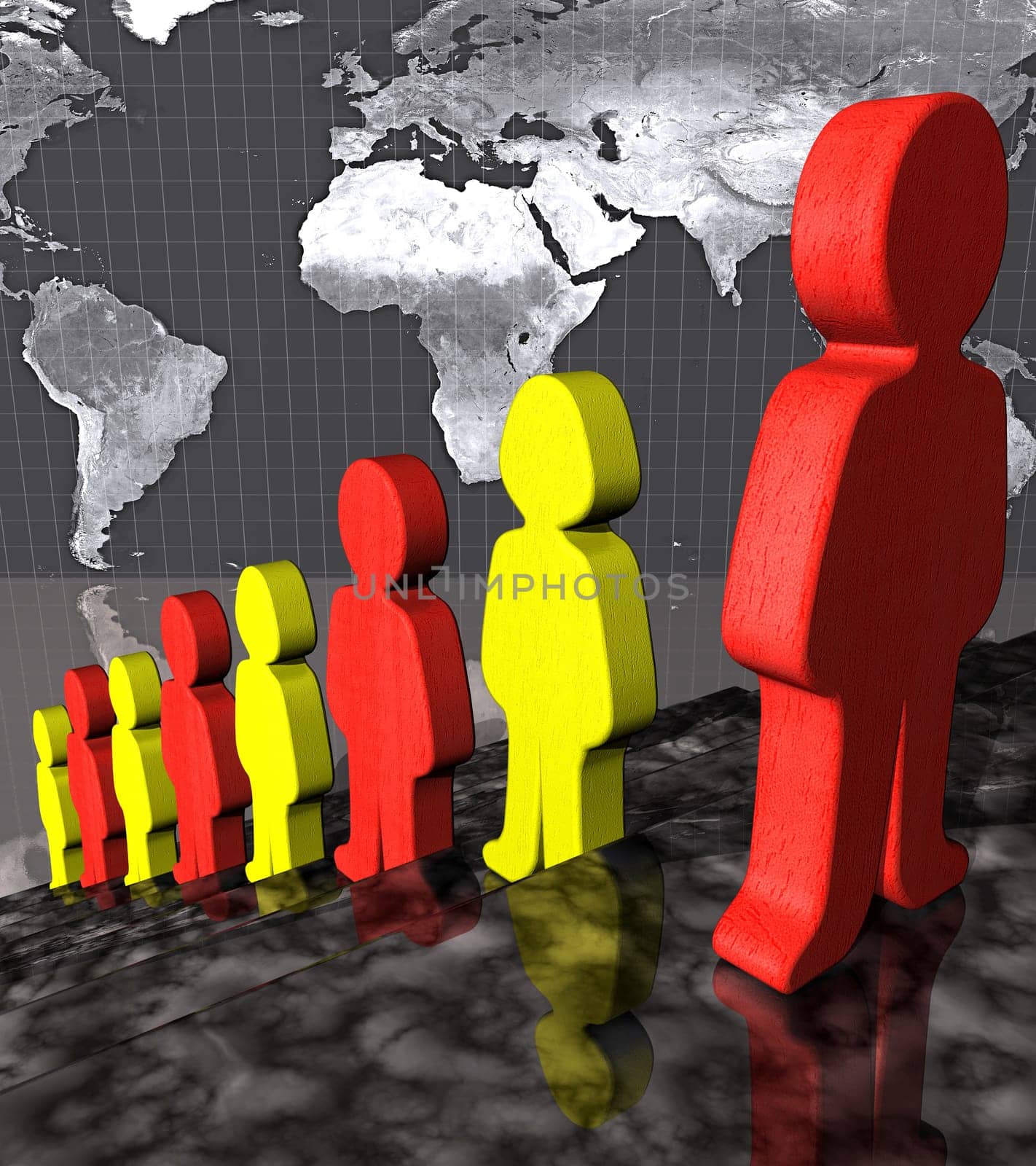 Leading position