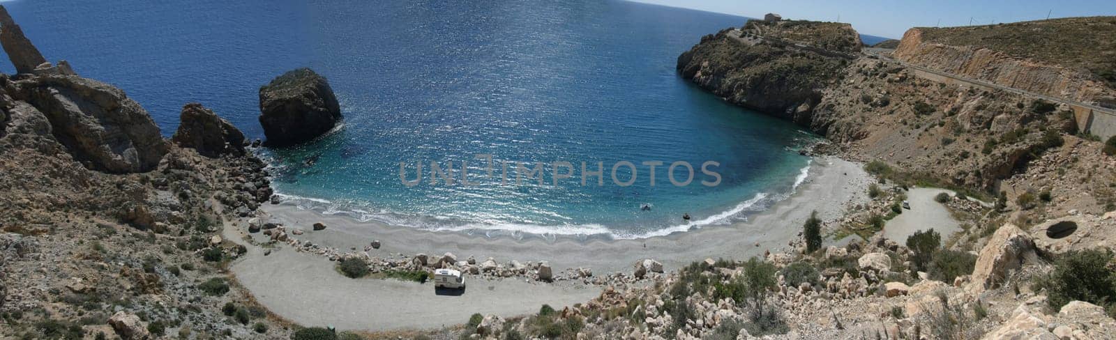 secluded bay on the Costa Tropical