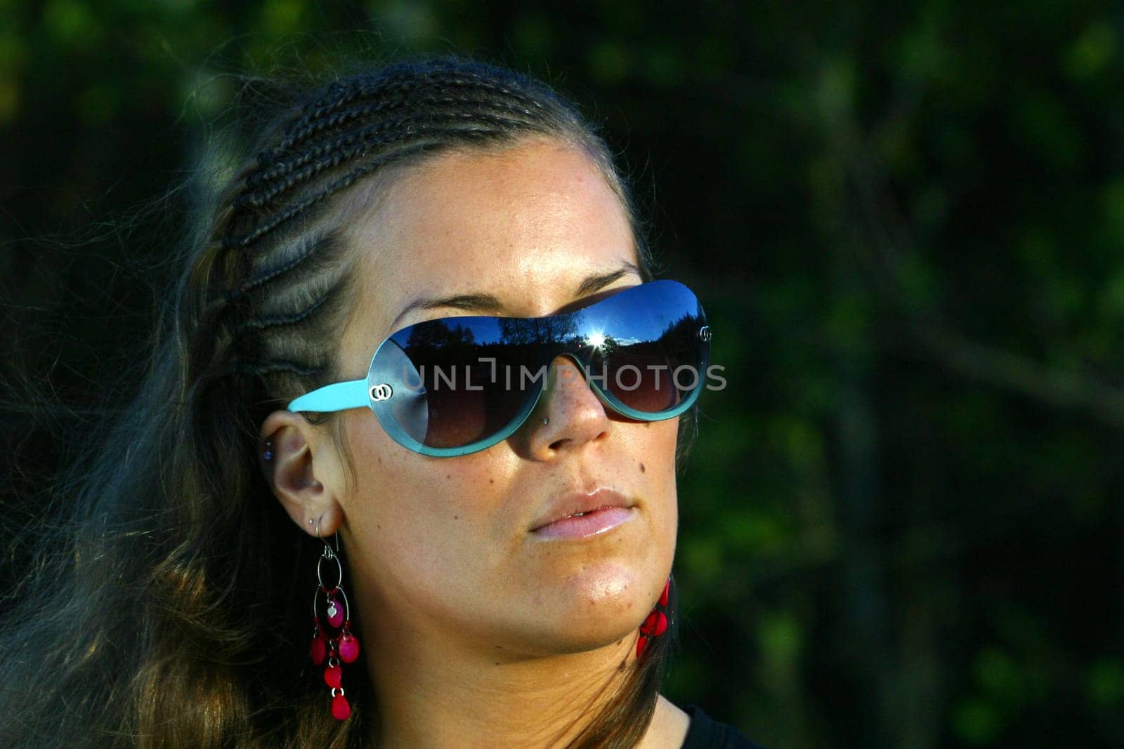 Model Joana with sunglasses