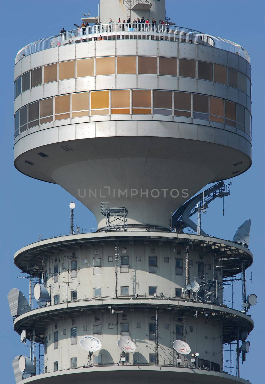 ... at the Munich Olympic Tower