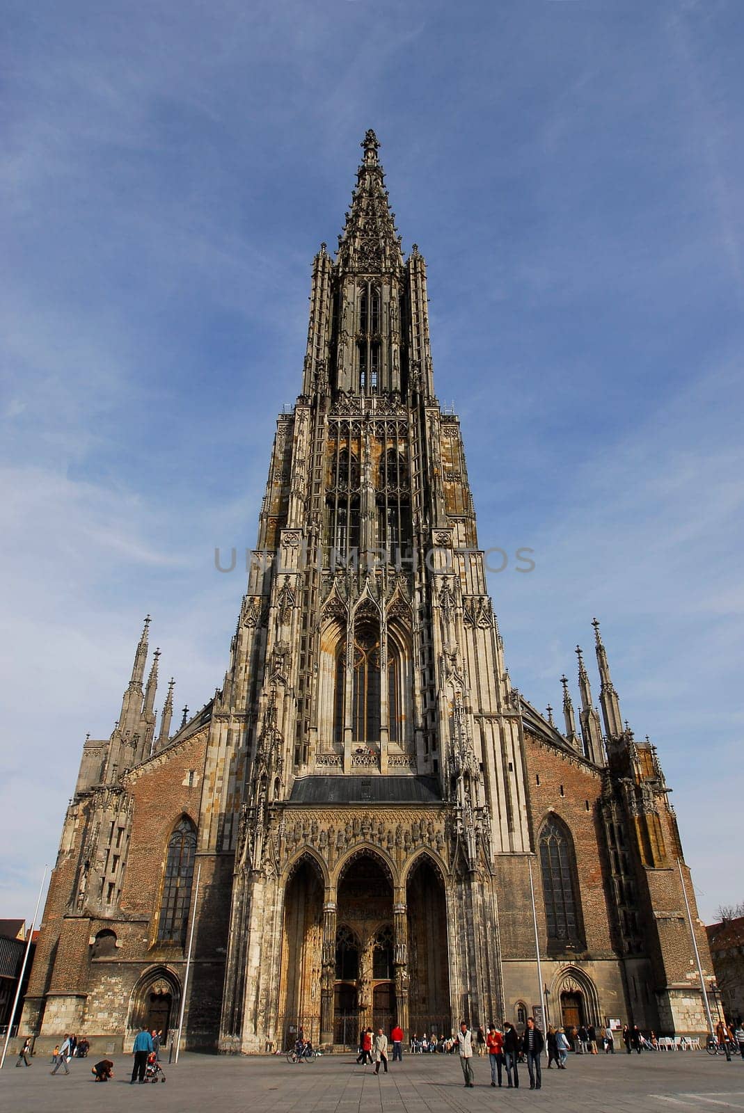= 161.53m - the cathedral of Ulm