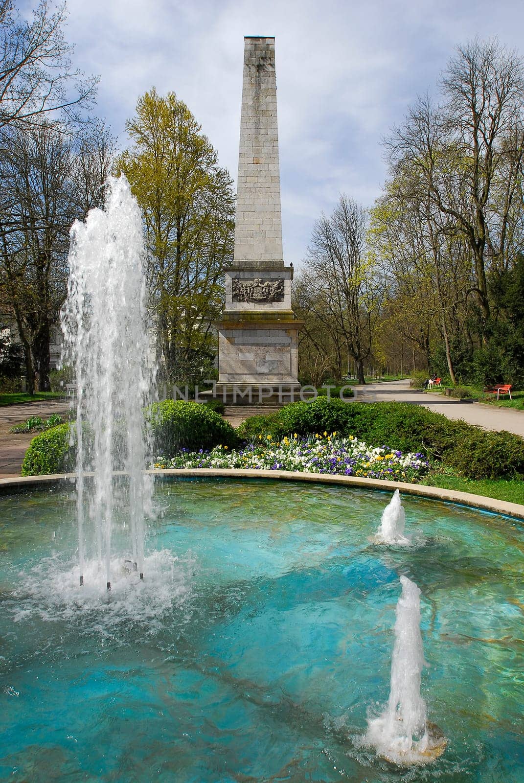 ... in the park belt of Regensburg...