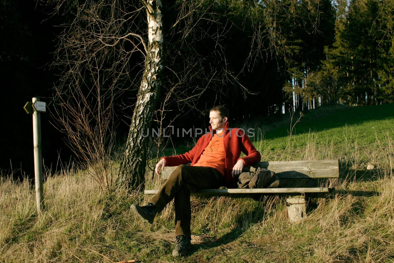 Young Man - Hiking