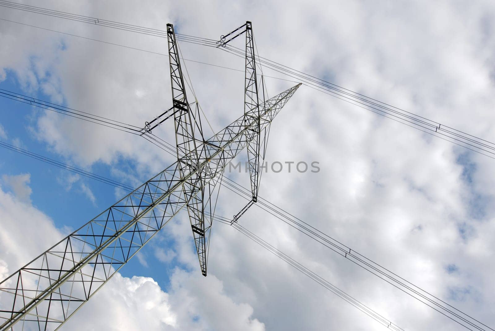 Electricity pylons