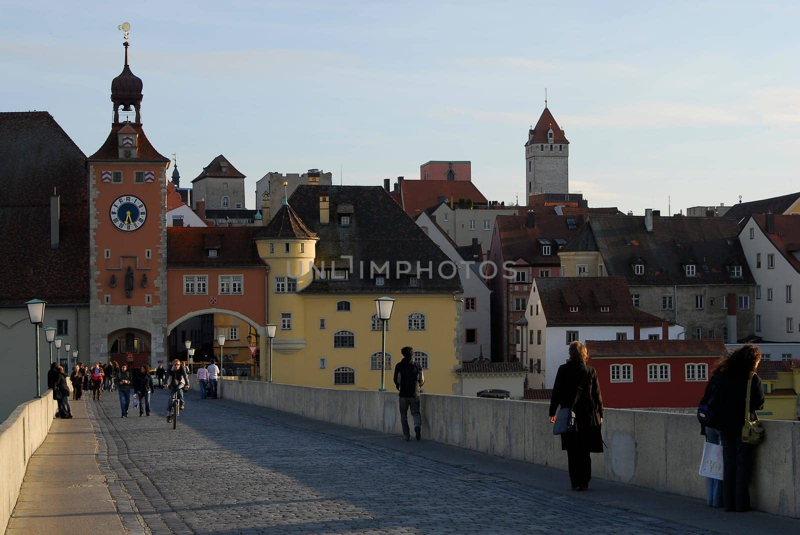 ... in Regensburg on the Danube