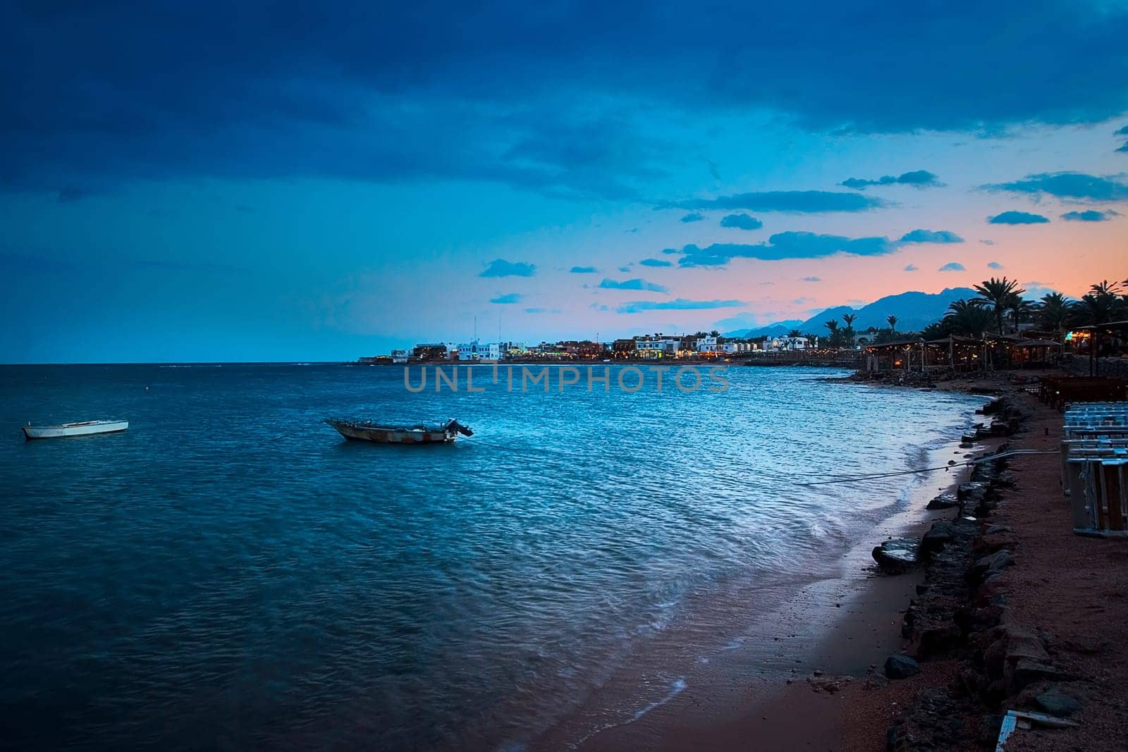 Evening on the beach
