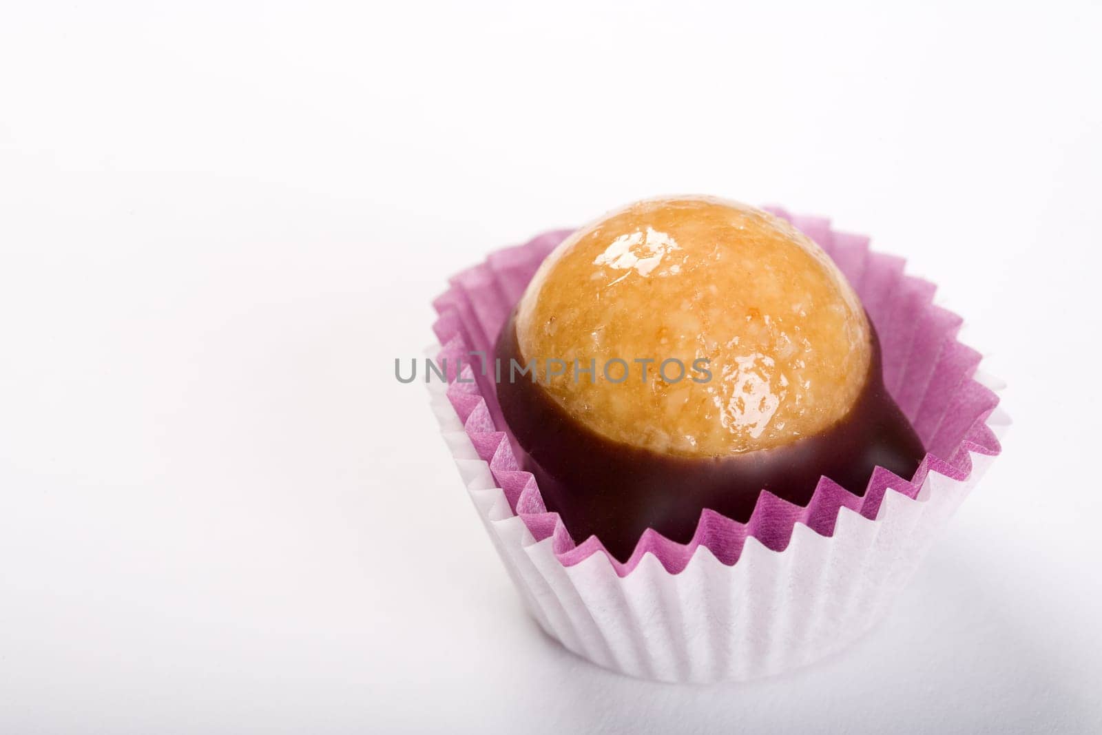 Praline - marzipan and chocolate