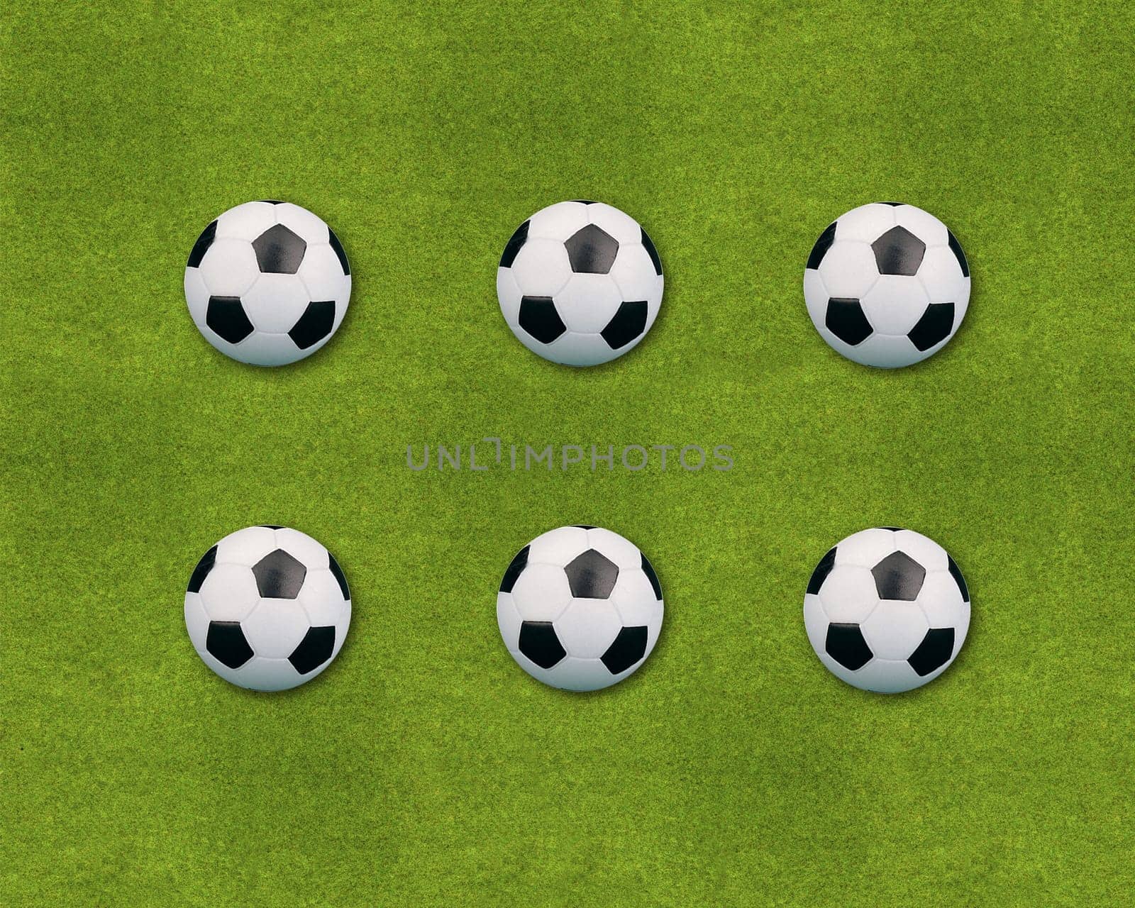 6 footballs